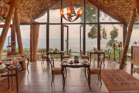 Ngorongoro Crater Lodge Restaurant